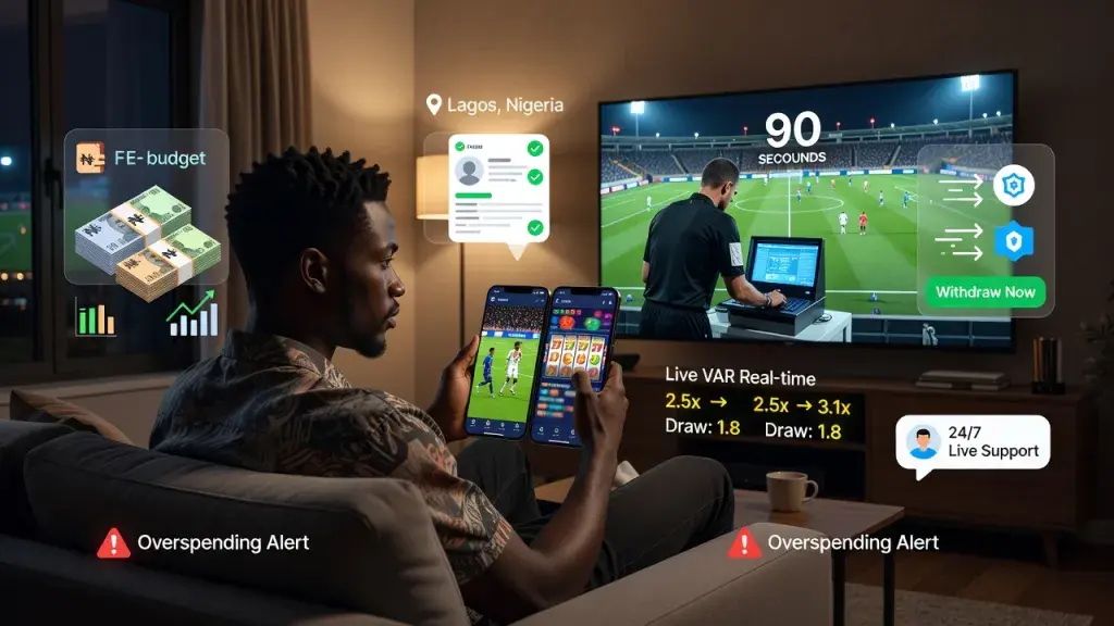 Online Betting and Casino Guide for Nigerian Gamers: Budgets, Verification, Safety, Mobile Slots, VAR Odds, Tips, Withdrawals and Support