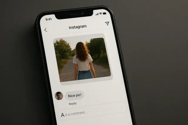 Breaking down Instagram photos in comments